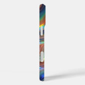 Luxury Iridescent Rainbow Agate Phone Case - Magic Case-Mate iPhoneケース (裏面 / 右)