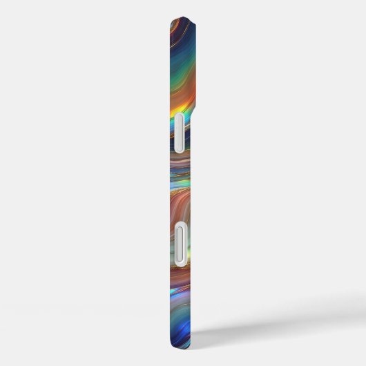 Luxury Iridescent Rainbow Agate Phone Case - Magic Case-Mate iPhoneケース (裏面 / 右)