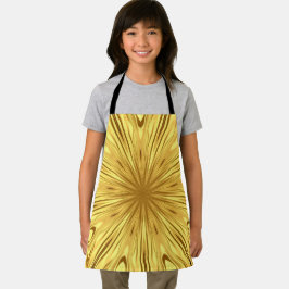 Luxury Kitchen Attire: Gilded Zenith Opulent Swirl エプロン