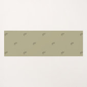 Luxury Labrador Yoga Mat | Personalized Name ヨガマット (裏面(横))