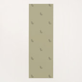 Luxury Labrador Yoga Mat | Personalized Name ヨガマット (裏面)