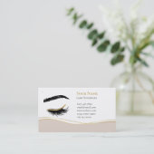 Luxury Lash Technician After care Card 予約カード (スタンド正面)