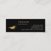 Luxury Lash Technician Thank you Card ロイヤリティカード (正面)