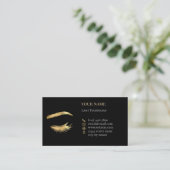 Luxury Lashes Before care Appointment Card 予約カード (スタンド正面)