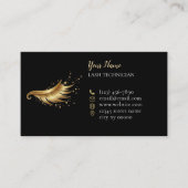 Luxury Lashes Before care Appointment Card 予約カード (正面)