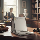 Luxury Leather Look Notepads for Attorneys and Leg ノートパッド