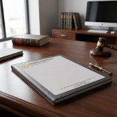Luxury Leather Look Notepads for Attorneys and Leg ノートパッド