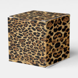 Luxury Leopard Skin Elegant Wild Animal Fur Design フェイバーボックス