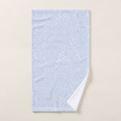 Luxury Light Blue Towel – Modern Elegance バスタオルセット (ハンドタオル)