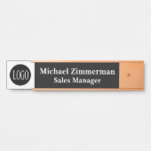 Luxury Logo Office Door Sign サインプレート (正面)