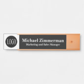 Luxury Logo Office Door Sign サインプレート (正面)