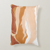 Luxury marble texture background design. Liquid ma アクセントクッション (裏面(縦))