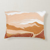 Luxury marble texture background design. Liquid ma アクセントクッション (裏面)