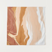 Luxury marble texture background design. Liquid ma タペストリー (正面(横))