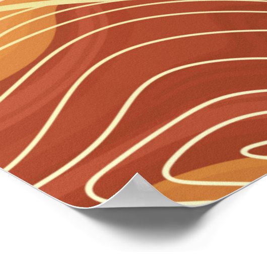 Luxury marble texture background design. Liquid ma ポスター (角)
