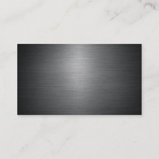 Luxury Metallic Professional 名刺 (裏面)