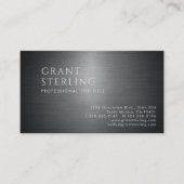 Luxury Metallic QR Code 名刺 (正面)