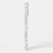 Luxury Minimal Botanical Pattern iPhoneケース (右側面)