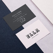 Luxury Minimal Business Card for Professionals 名刺