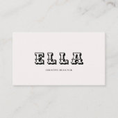 Luxury Minimal Business Card for Professionals 名刺 (正面)