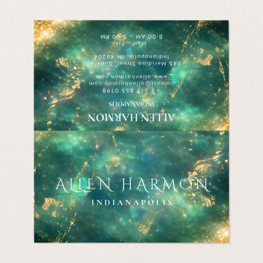 Luxury Minimal Custom Family Name | 5-Minute Edit 名刺 (外部フラット)