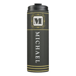 Luxury minimal Modern monogram タンブラー