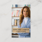 Luxury Minimal Modern Professional Photo Business 名刺 (正面)