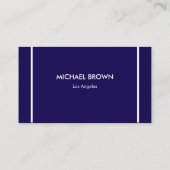 Luxury Minimalist Ivory Boutique Business Card 名刺 (裏面)