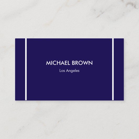 Luxury Minimalist Ivory Boutique Business Card 名刺 (裏面)