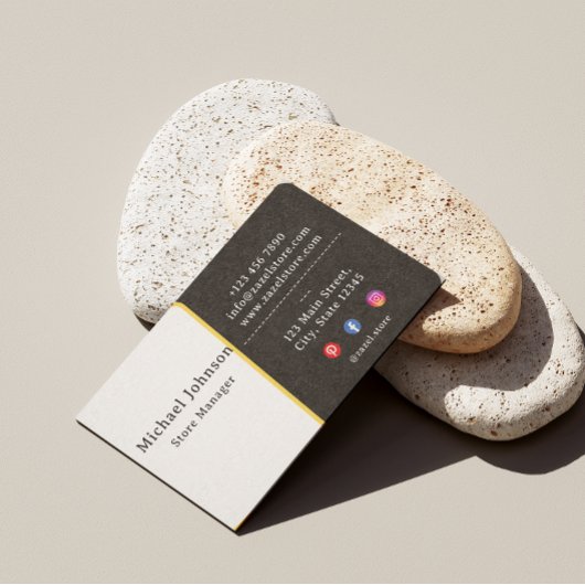 Luxury Minimalist Professional Card 名刺