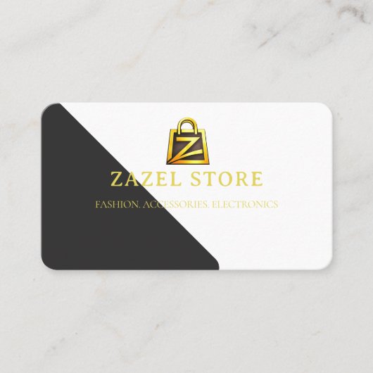 Luxury Minimalist Professional Card 名刺 (正面)