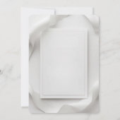 Luxury Minimalist Wedding Invitation Elegant Gold  招待状 (裏面)