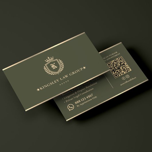 Luxury Mobile Notary Attorney グリーンクレスト法律事務所 名刺
