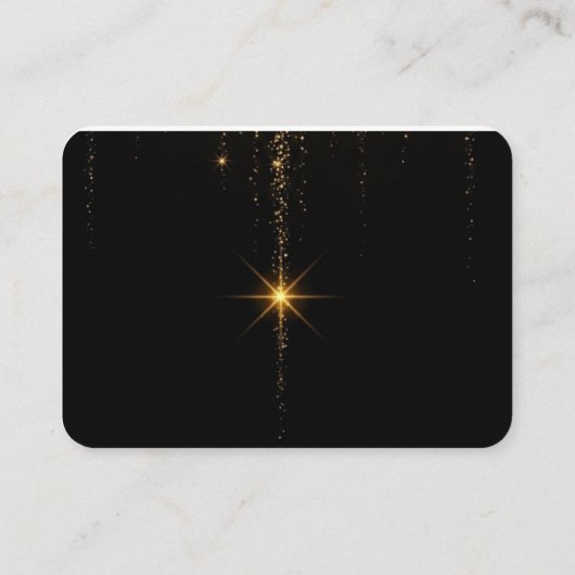 Luxury Modern Black and Gold Professional Business 名刺 (裏面)