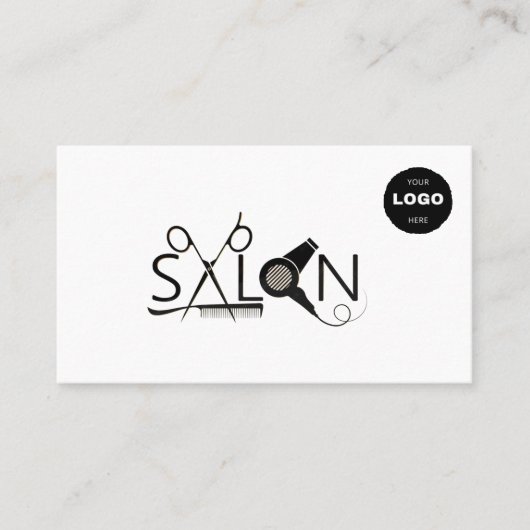 Luxury Modern Custom QR Code Beauty Business Card 名刺 (正面)