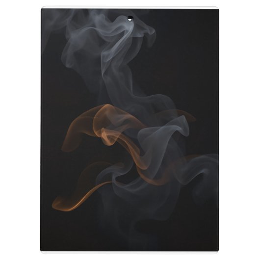 Luxury Modern Halloween Smoke Design クリップボード (裏面)