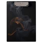 Luxury Modern Halloween Smoke Design クリップボード (正面)