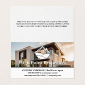 Luxury Modern Property | Real Estate 名刺 (外部フラット)