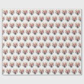 Luxury Modern Wildflowers Beautiful Collection ラッピングペーパー (フラット)