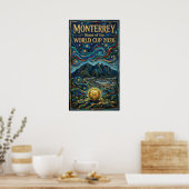 Luxury Monterrey Soccer Art 2026 City Stadium  ポスター (キッチン)