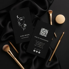 Luxury Moon Beauty Studio Elegant  名刺