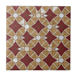 Luxury Moroccan Zellige Mosaic Seamless Pattern  タイル
