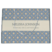 Luxury Mosaic Pattern Paper Gift Bag ラージペーパーバッグ (正面)