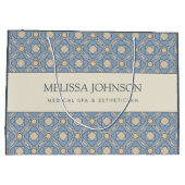 Luxury Mosaic Pattern Paper Gift Bag ラージペーパーバッグ (裏面)