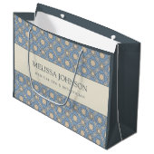 Luxury Mosaic Pattern Paper Gift Bag ラージペーパーバッグ (正面アングル)