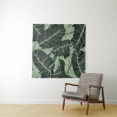 Luxury nature leaves background. Floral pattern, T タペストリー (インサイチュ(横))
