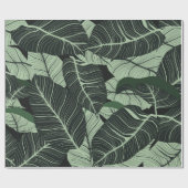 Luxury nature leaves background. Floral pattern, T ラッピングペーパー (フラット)