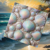 Luxury Nautical Decor | Opal Seashells Beach House タイル