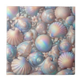 Luxury Nautical Decor | Opal Seashells Beach House タイル (正面)