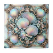 Luxury Nautical Decor | Opal Seashells Beach House タイル (正面)